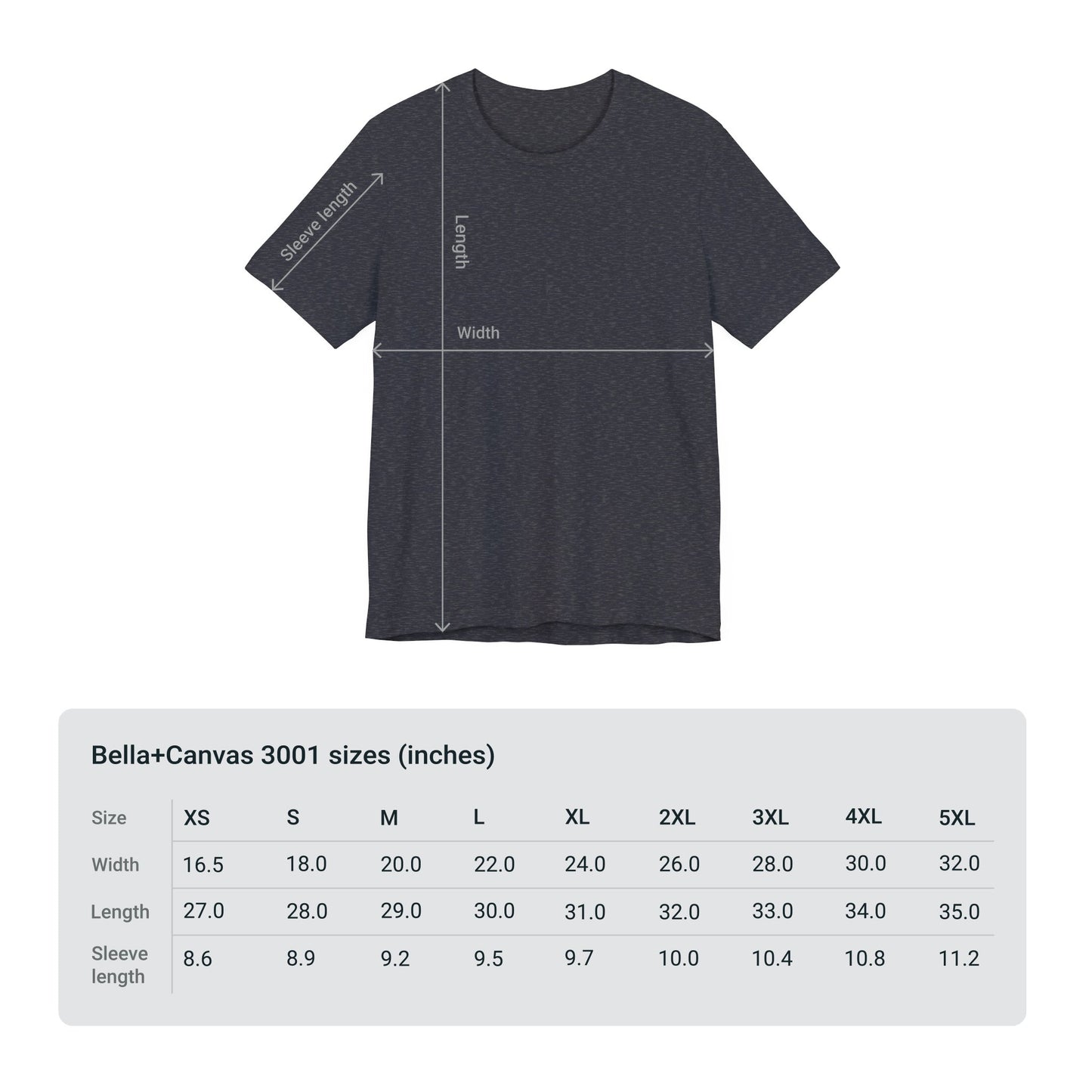 No Bad Landings Block Text Tee