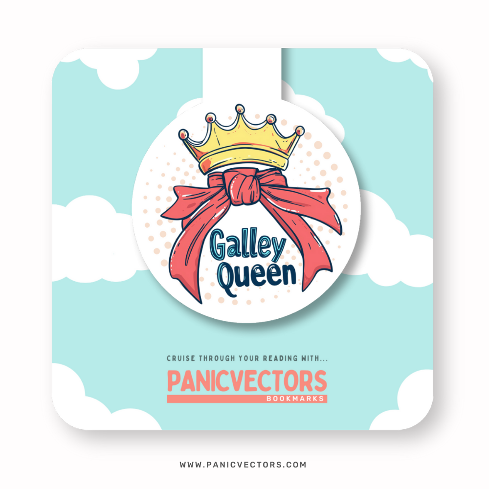 Galley Queen Magnetic Bookmark
