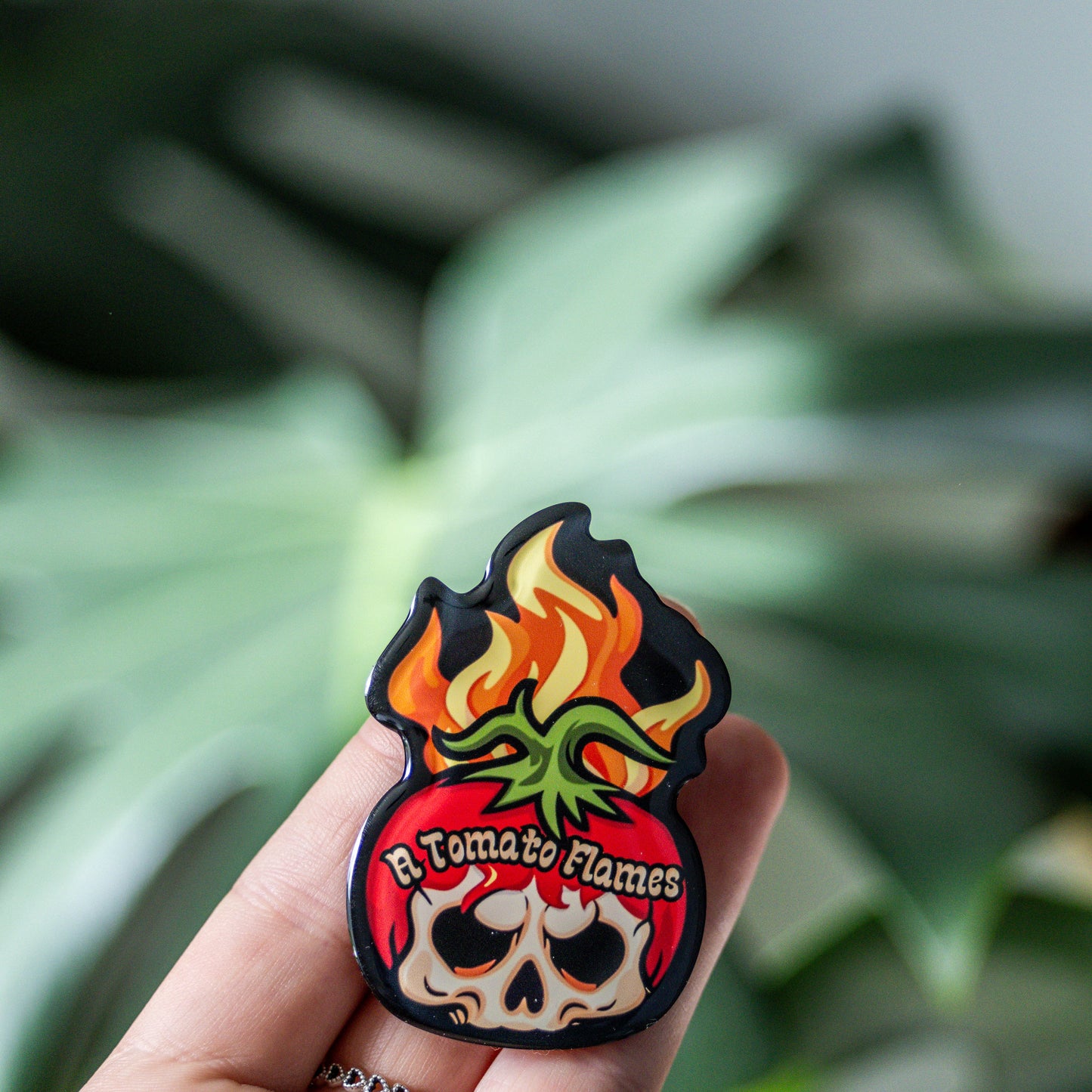 ATOMATOFLAMES | Epoxy Fridge Magnet