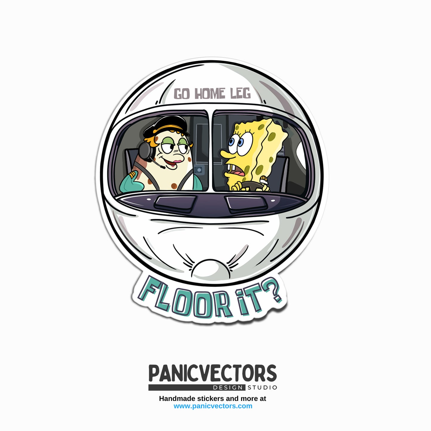 Pack of 6 Spongy Aviation Stickers