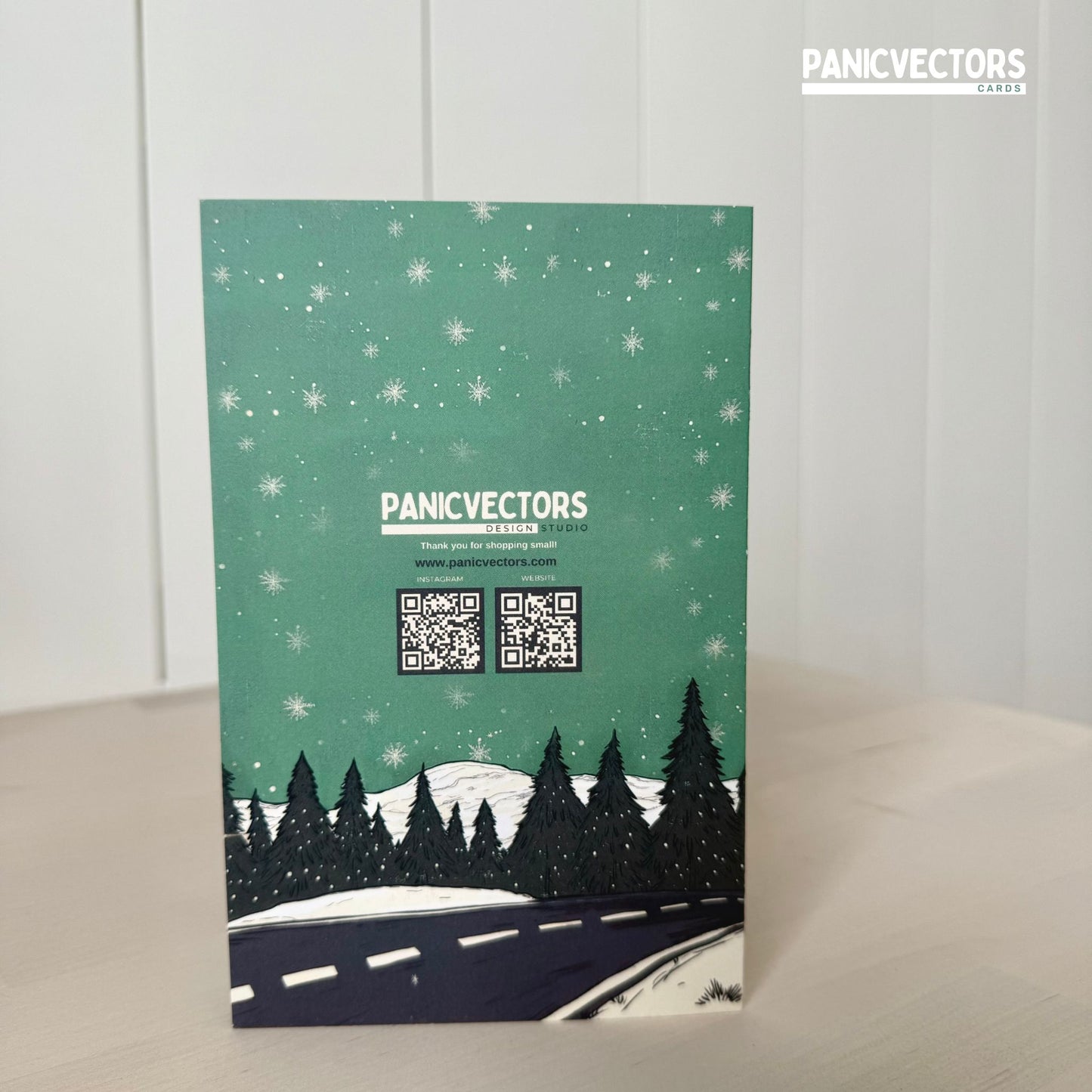 Runway's Clear for Holiday Cheer Sleigh Card