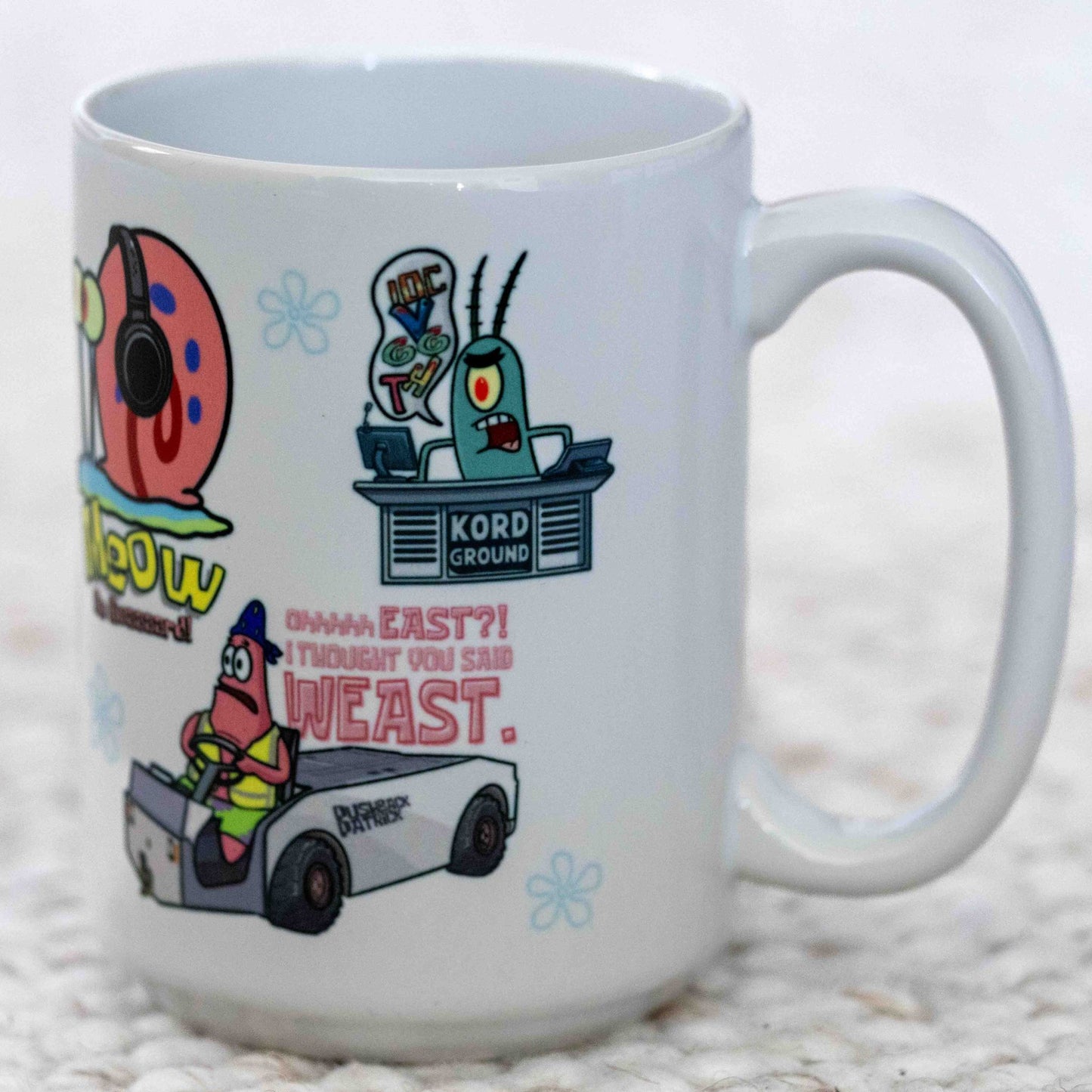 Sponge Aviation Mug
