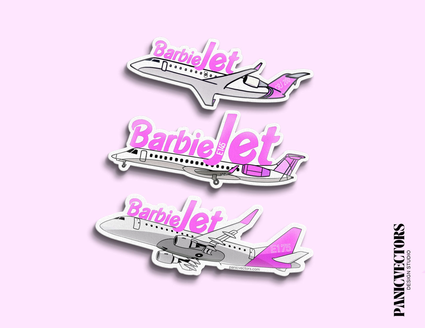 BAR-B Jet E175 CRJ200 E145