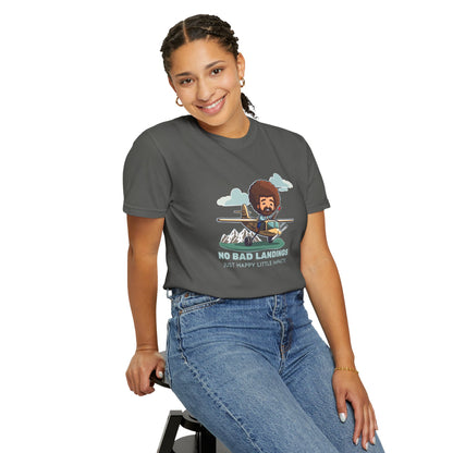 No Bad Landings Garment-Dyed Soft T-shirt