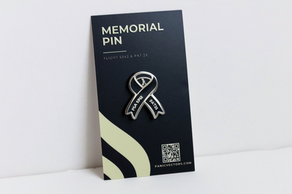 Black Ribbon Metal Pin | PSA 5342 & PAT 25