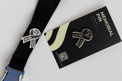 Black Ribbon Metal Pin | PSA 5342 & PAT 25