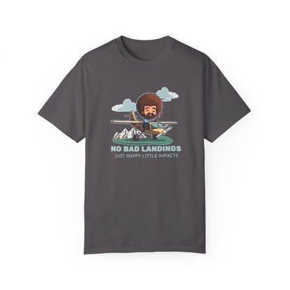 No Bad Landings Garment-Dyed Soft T-shirt