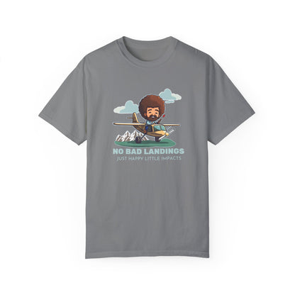 No Bad Landings Garment-Dyed Soft T-shirt