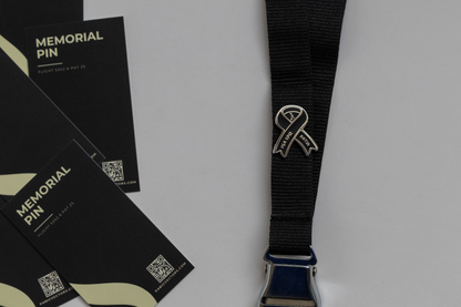 Black Ribbon Metal Pin | PSA 5342 & PAT 25