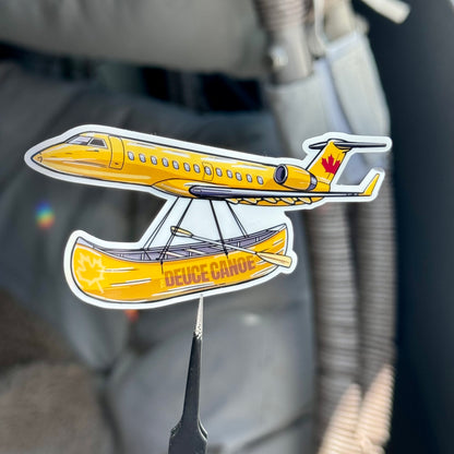 The Deuce Canoe CRJ 200 Vinyl Sticker