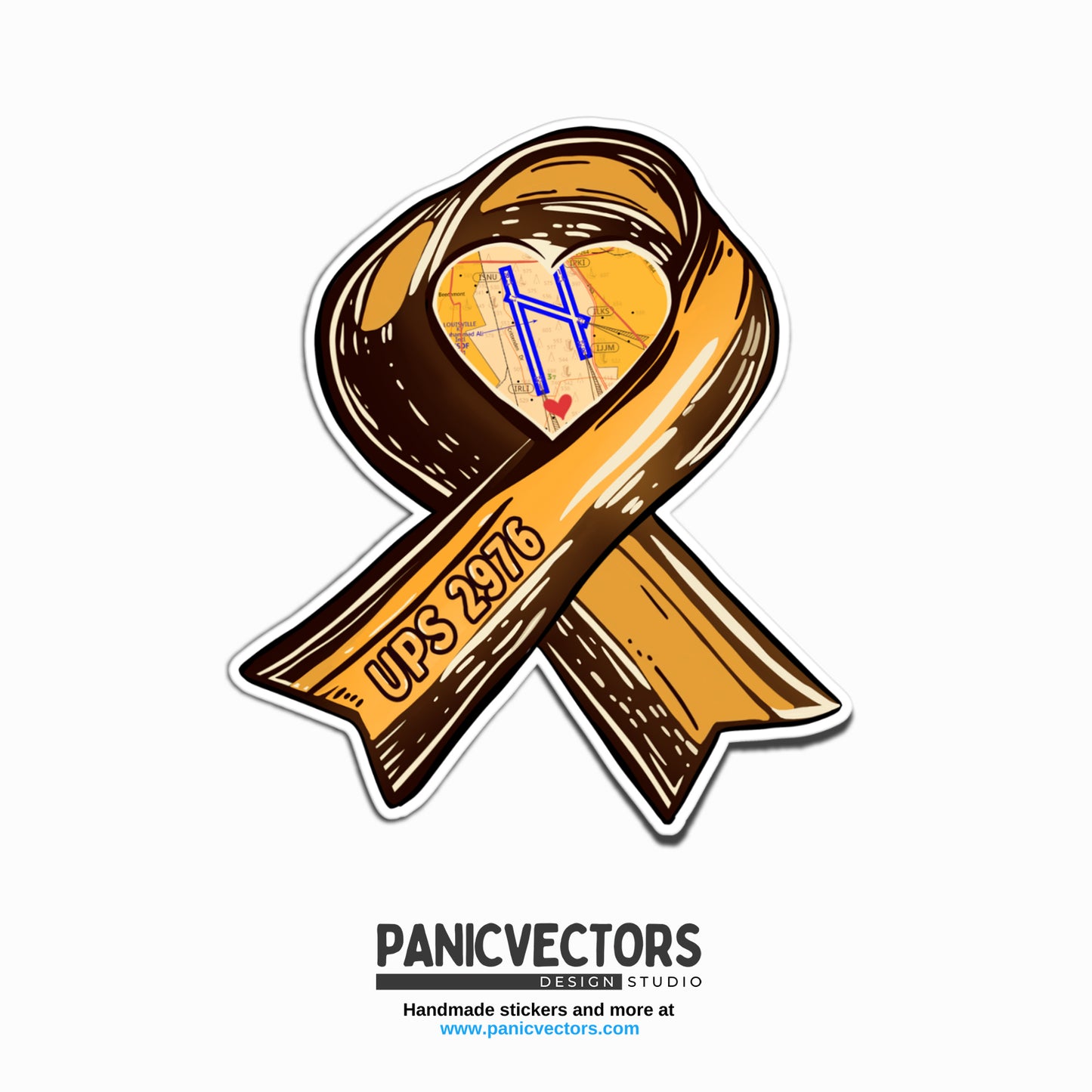 Brown Ribbon UPS 2976 (LIMIT 2 per person)