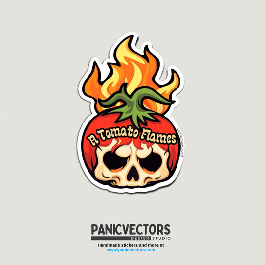 A TOMATO FLAMES