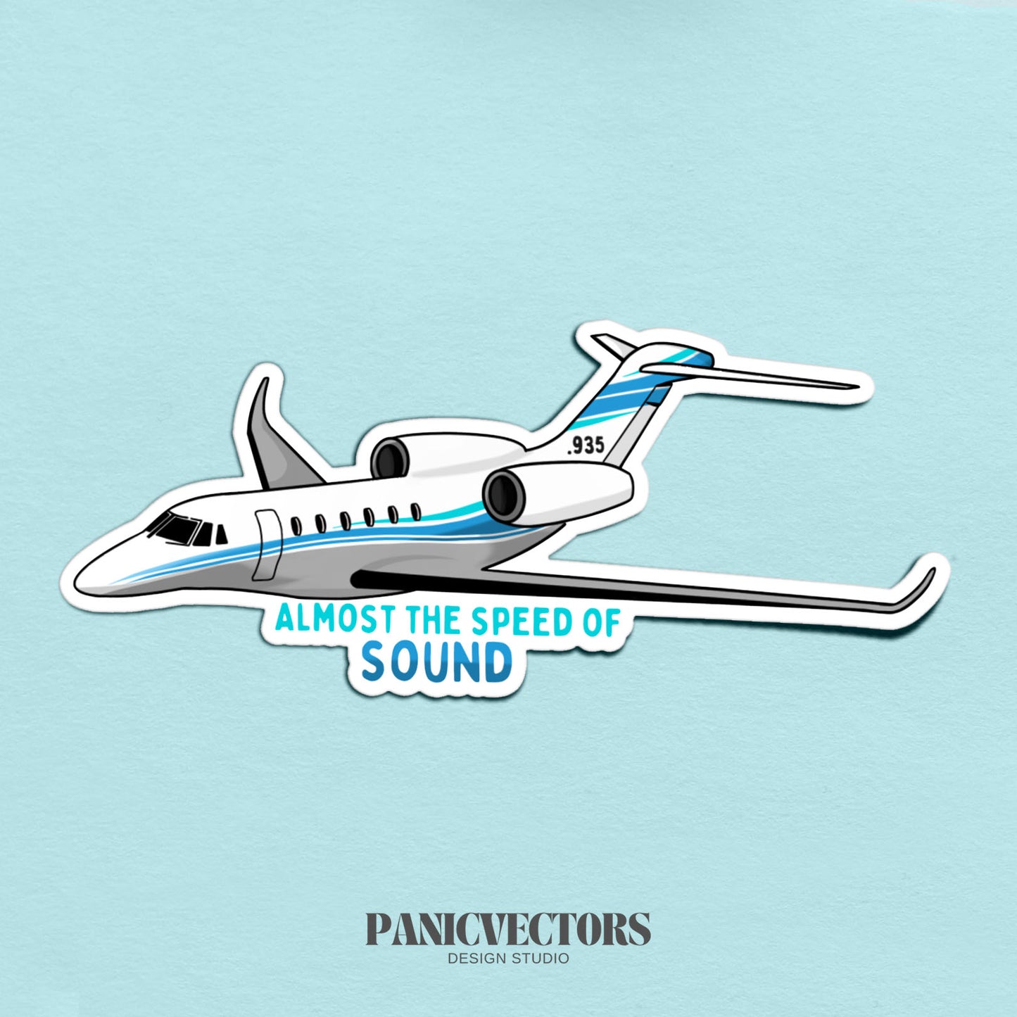 Citation X The Speed of Sound Vinyl Sticker