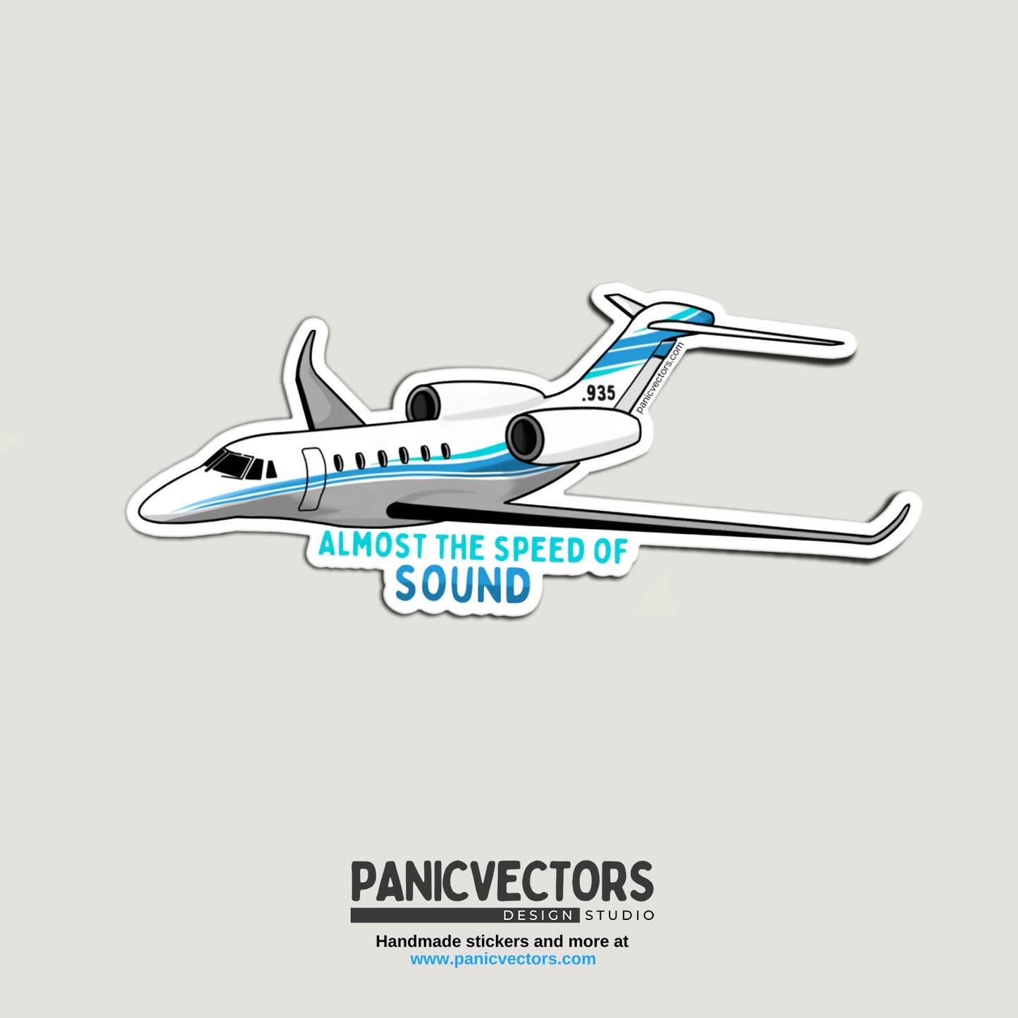 Citation X The Speed of Sound Vinyl Sticker