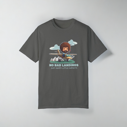 No Bad Landings Garment-Dyed Soft T-shirt