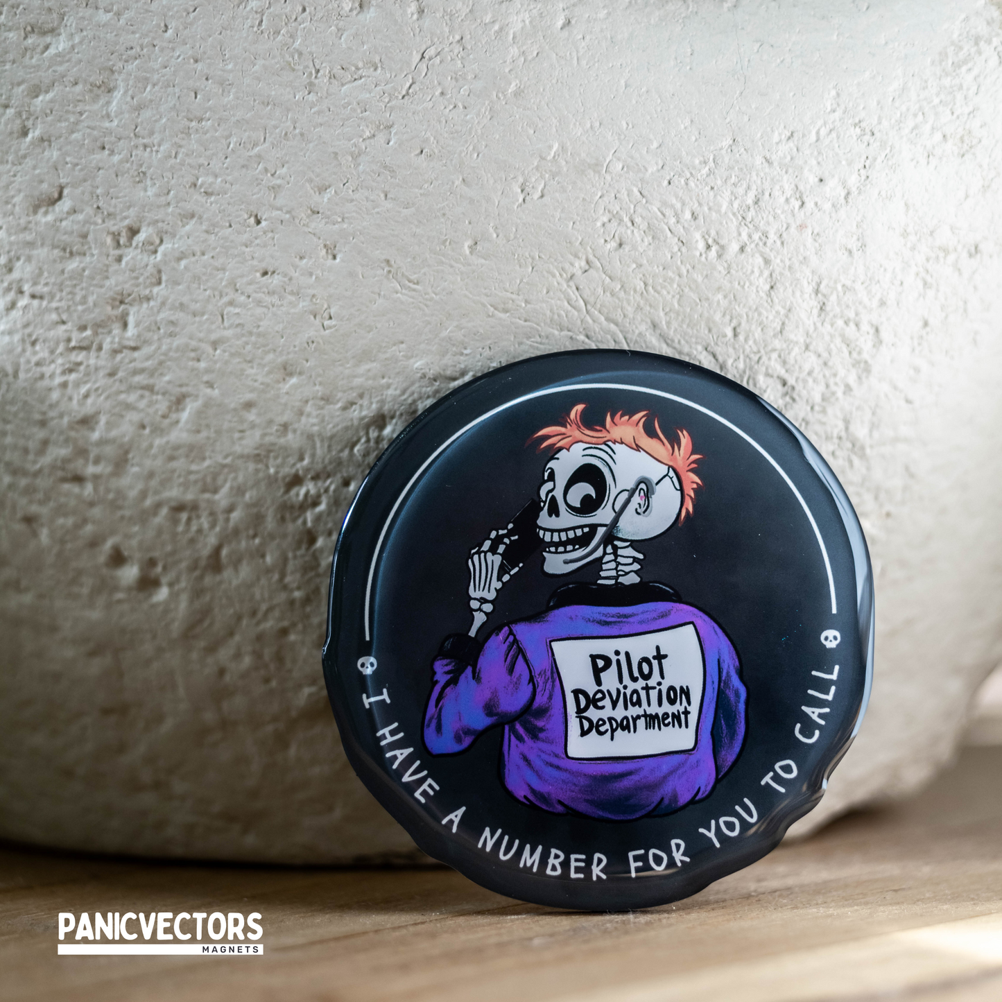 I Have a Number For You ATC  | Epoxy Fridge Magnet