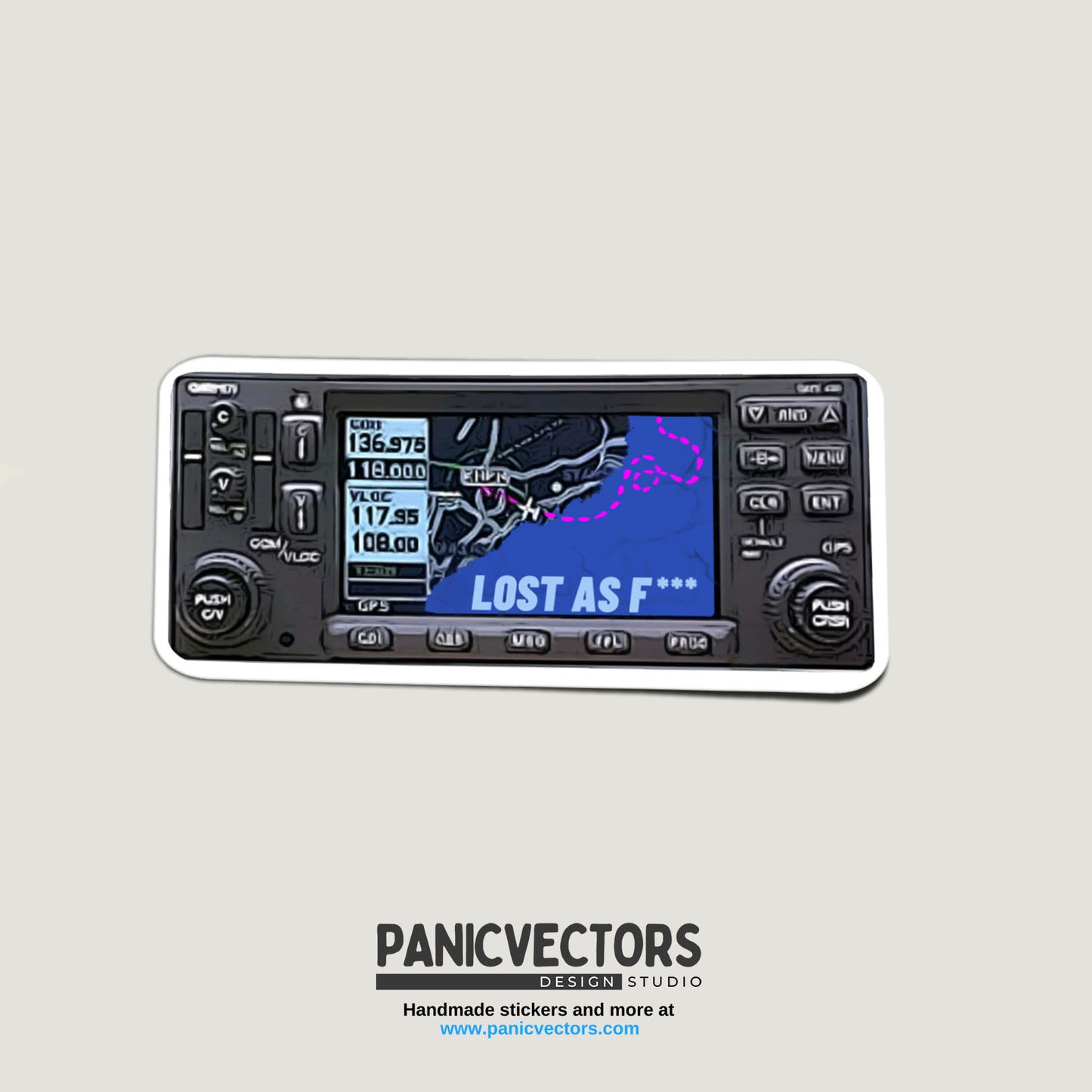 Lost As F Garmin 430 GPS