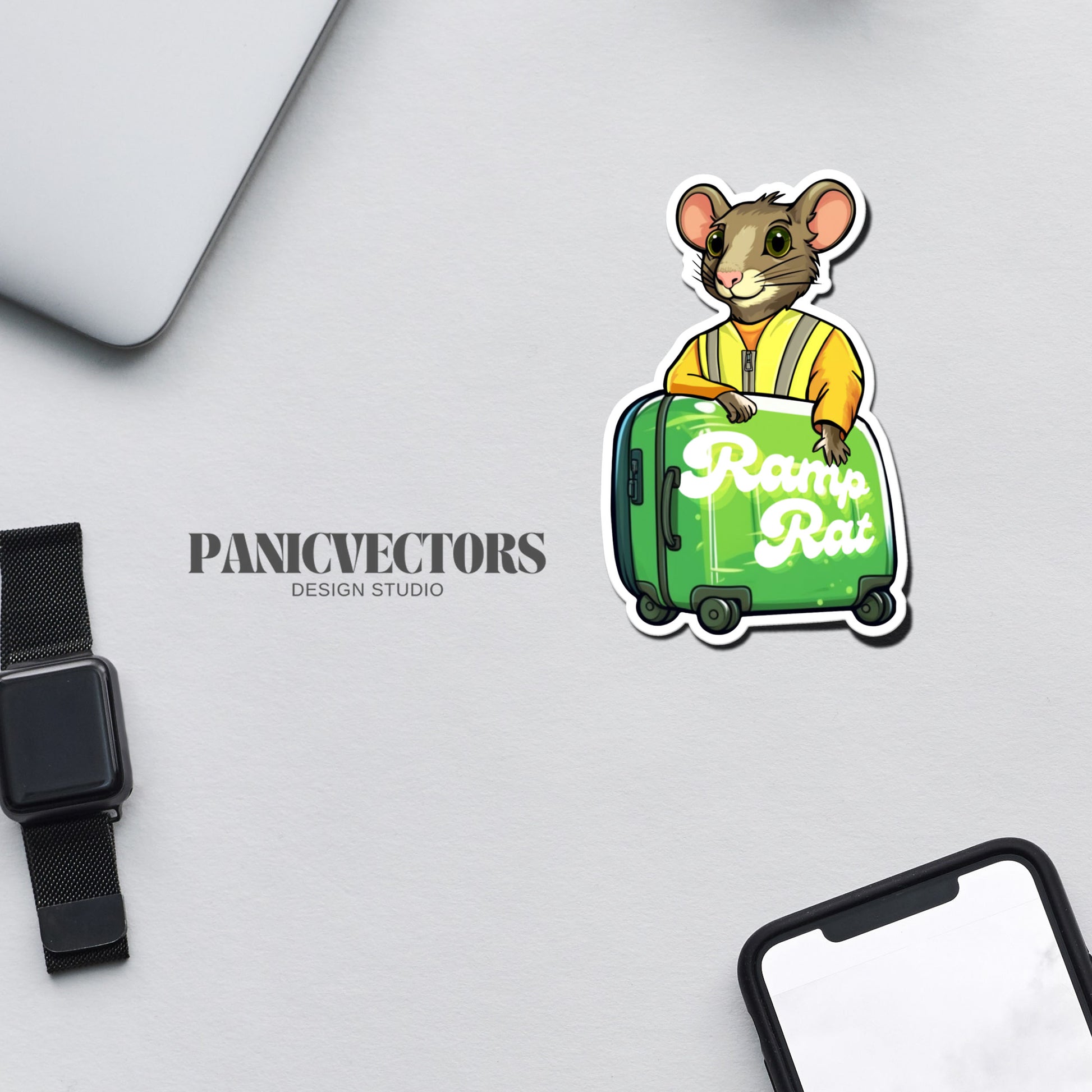 Ramp Rat Baggage King – Panic Vectors