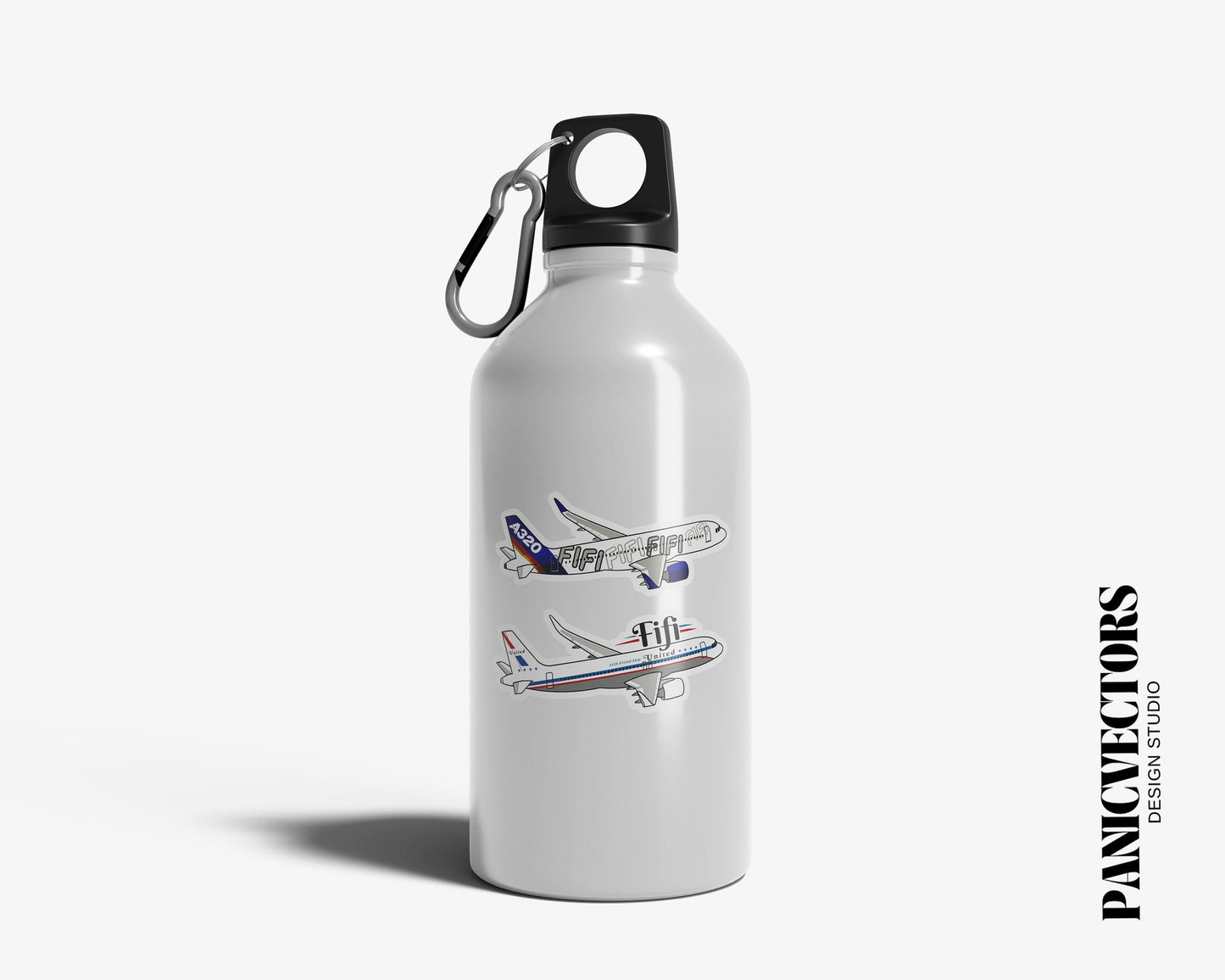 Fifi the Airbus A320 Aviation Vinyl Sticker