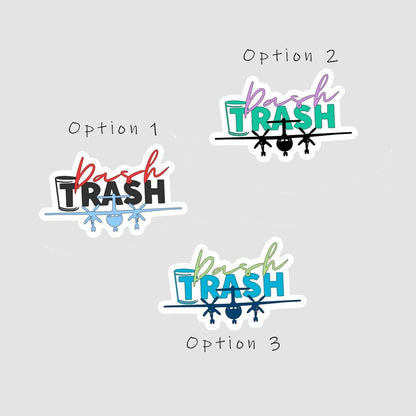 Dash Trash Dash-8 Q400 Vinyl Sticker