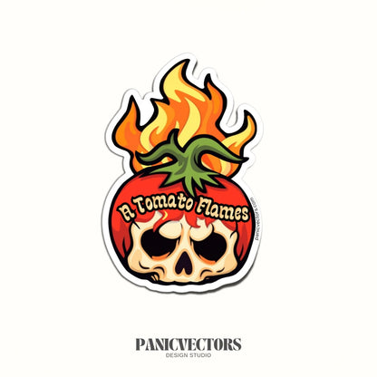 A TOMATO FLAMES
