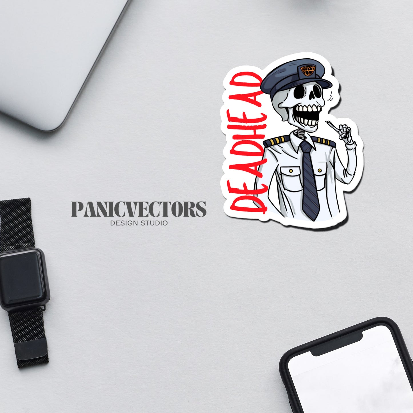 Deadhead Pilot Skeleton