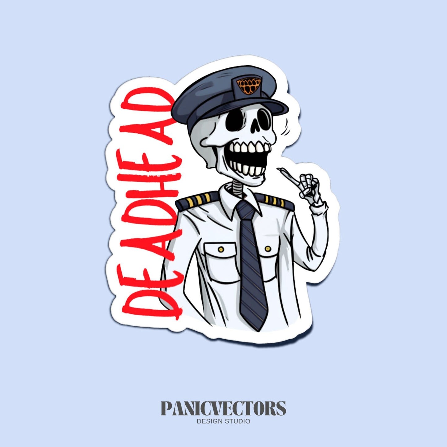 Deadhead Pilot Skeleton
