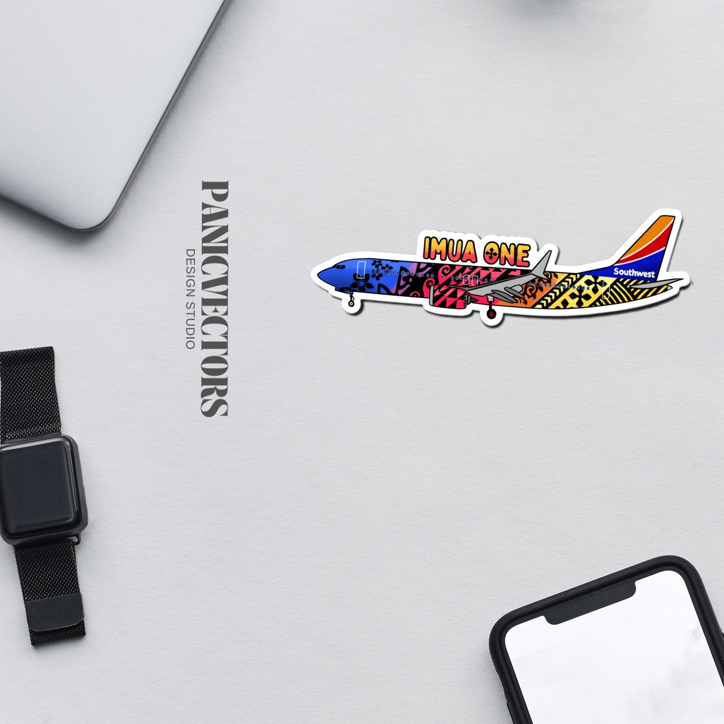 Imua One Boeing 737 Southwest Airlines Vinyl Sticker